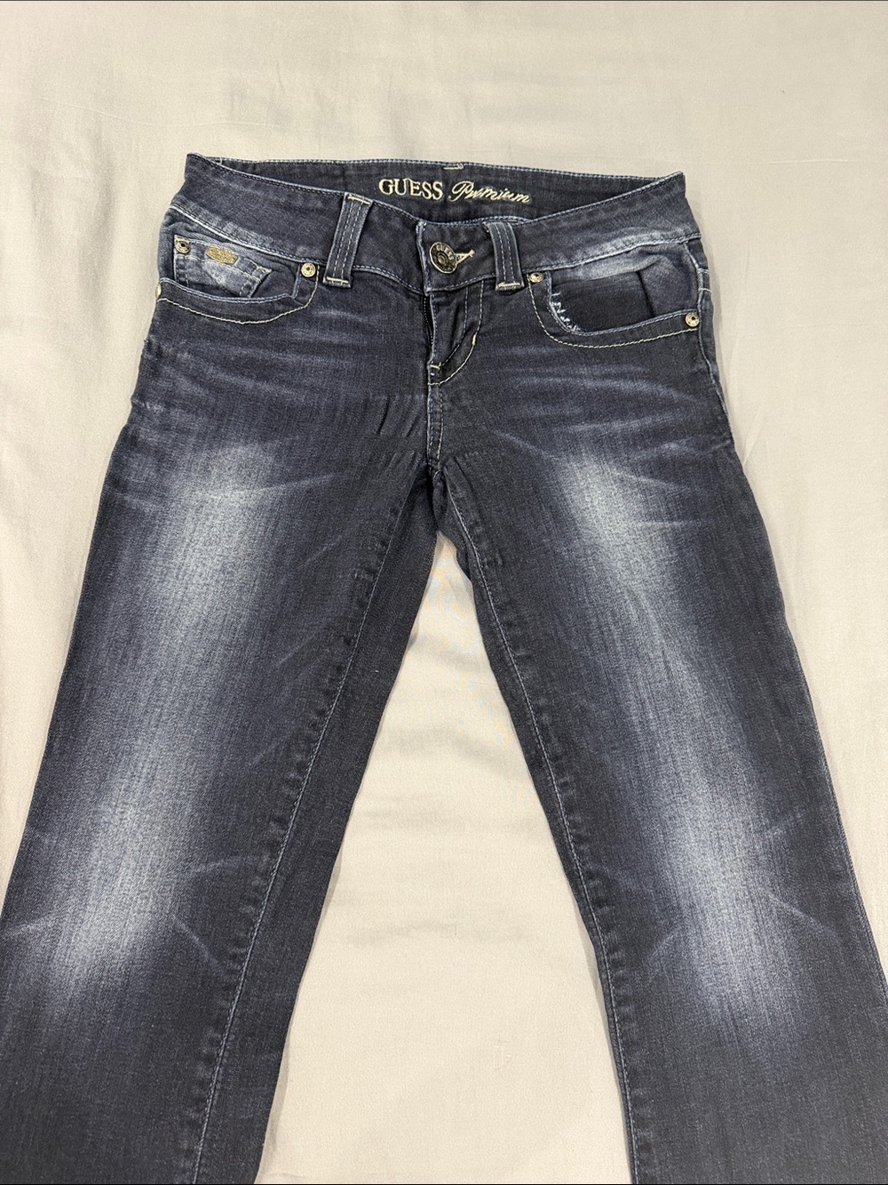 GUESS Dark Indigo Bootcut Jeans